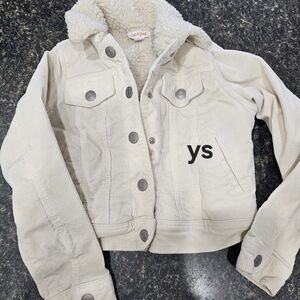 Cat & Jack Beige Corduroy Kids Jacket